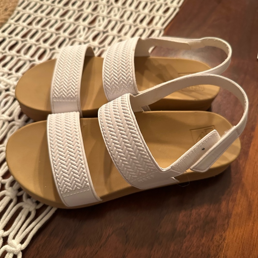 Reef White Sandals